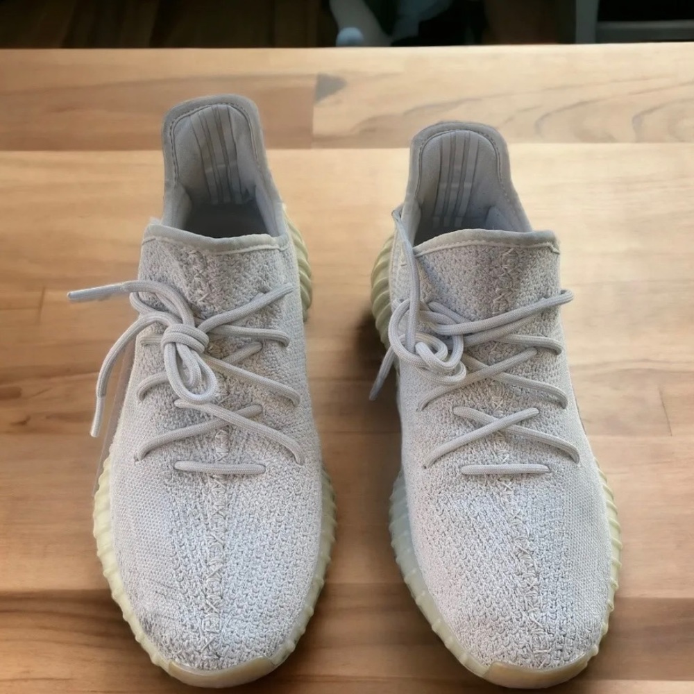 Size 13 - adidas Yeezy kanye west  Boost 350 V2 Sesame - Picture 2 of 4